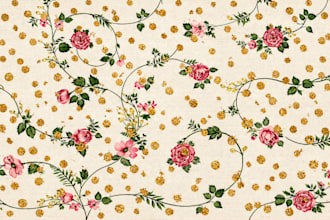 design unique seamless patterns for textile and fashion