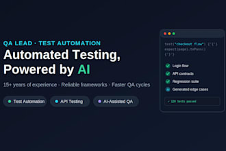 build automated test frameworks with playwright and ai powered QA