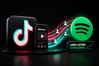 promote your music to 1m tiktok music lovers and influencers