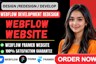 design webflow website, figma to webflow, webflow developer