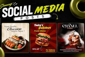 create premium social brand visuals