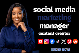 be your ai social media manager personal virtual assistant content creator