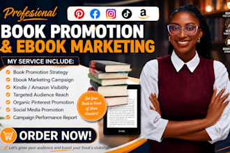 do book promotion, ebook marketing, amazon kindle promotion with amazon kdp ads