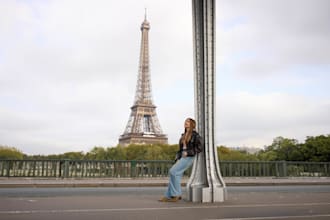 be your private photographer in paris