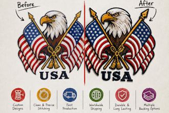 convert logo to digitizing file dst pes exp in 1 hour