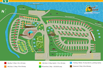 design 2d rv park map resort map campground map map design custom map city map
