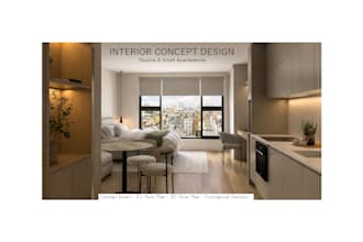 design your studio or small apartment interior