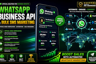 blast whatsapp bulk sms, run mass dm campaign, and verify your waba account