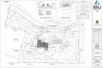 draw california civil engineering sewer design utility layout site grading plans