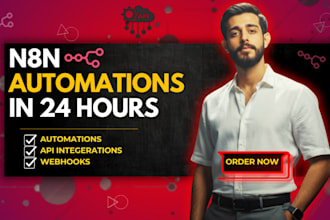 automate any business process or workflow using n8n in 24 hours