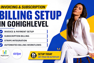 setup gohighlevel invoicing and subscription billing automation ghl payment