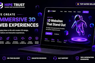 develop a professional full stack web application