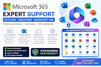 fix your outlook and email issues, at microsoft 365,exchange,godaddy