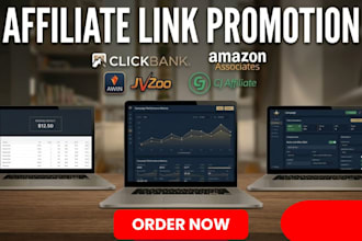 help promote your clickbank, awin, jvzoo affiliate link to targeted audiences