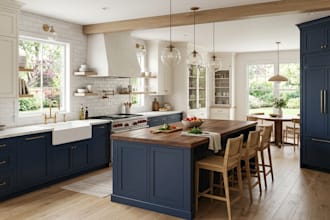 provide kitchen remodel, space planning and photorealistic 3d rendering
