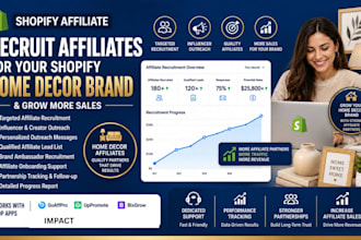 recruit pinterest affiliates for your shopify home decor brand