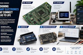 pcb design iot project arduino pcb embedded system boards electronic engineering