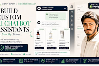 build a custom ai chatbot assistant for your shopify store
