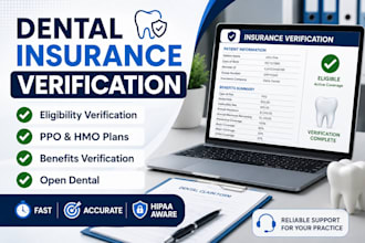 verify dental insurance eligibility and benefits