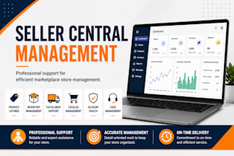 manage your amazon seller central account