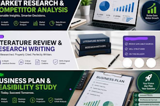professional market research and competitor analysis