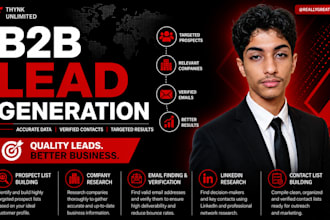 build targeted b2b prospect lists with verified business leads