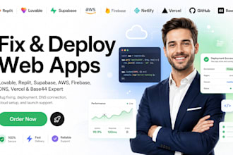 fix lovable dev lovable ai vibe coded app mvp replit web app supabase base44 app