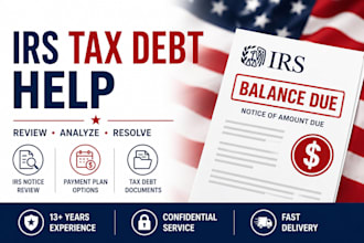 help resolve your irs tax debt issues