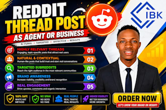 do reddit SEO post and thread comment ai app saas website promotion