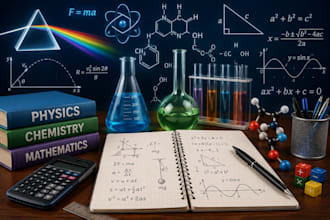 help you master physics,chemistry,math and biology