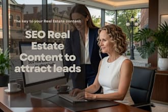 write SEO real estate blogs that attract leads