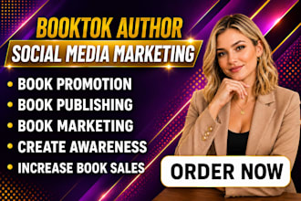 manage your author social media booktok marketing book promotion