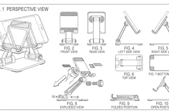 create uspto patent drawing, utility patent illustration and figures