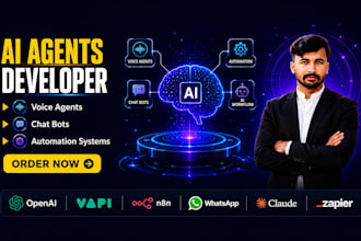build n8n automation workflows, vapi voice and ai agents