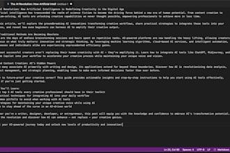 write fast ai content for you