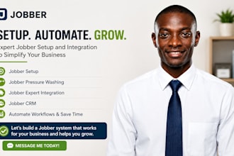 jobber setup jobber pressure washing jobber expert integration jobber crm