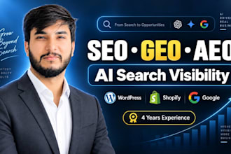 do SEO, GEO, aeo and llmo to improve your visibility in ai search and google
