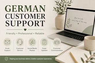 provide german customer support