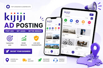 post and repost ads daily on kijiji classified website