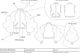 create a technical drawing