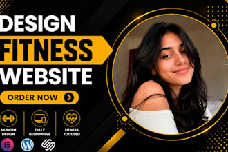 build gym website fitness website workout yoga website