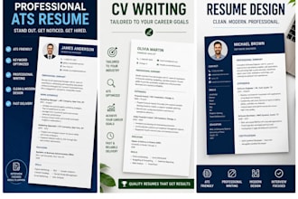 create a professional ats friendly cv resume