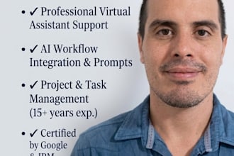 be your virtual assistant and optimize your business processes with ai