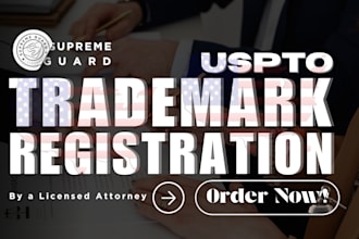 file your trademark application as your US licensed attorney, uspto