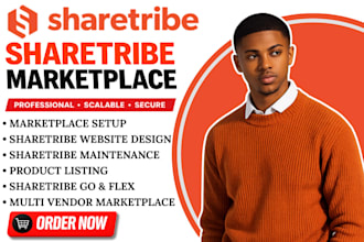 setup sharetribe marketplace, sharetribe flex go and marketplace website