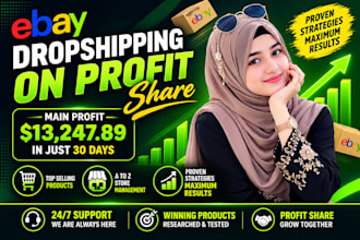 do expert ebay dropshipping on profit share