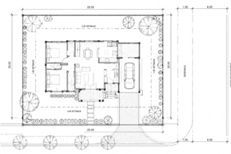 draw accurate site plan and plot plan for building permit approval