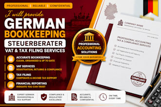 provide german bookkeeping steuerberater vat and tax filing services