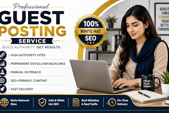do SEO guest post follow back links on high traffic sites