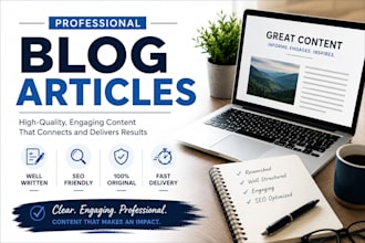 write professional blog articles